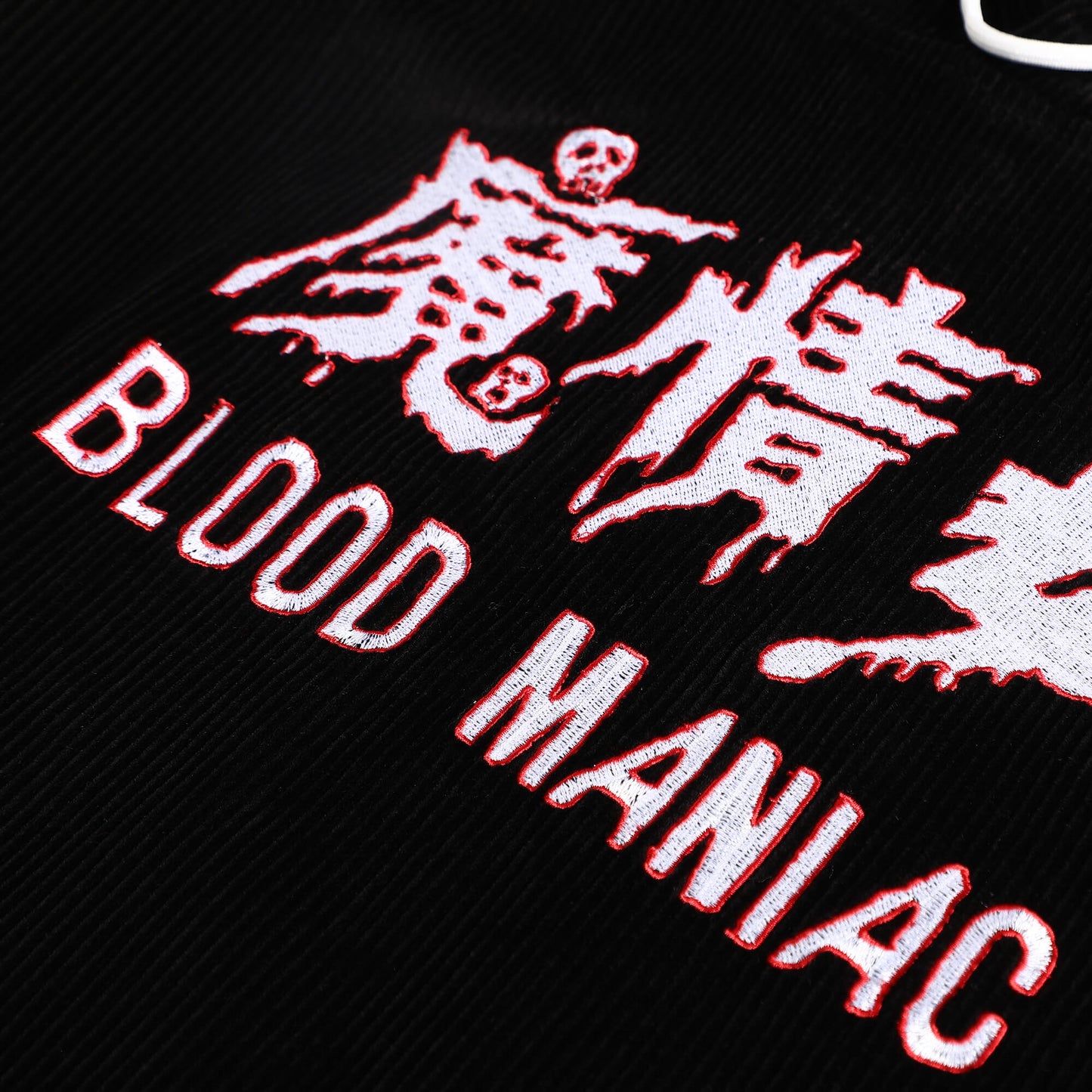Blood Maniac [Corduroy Hoodie]