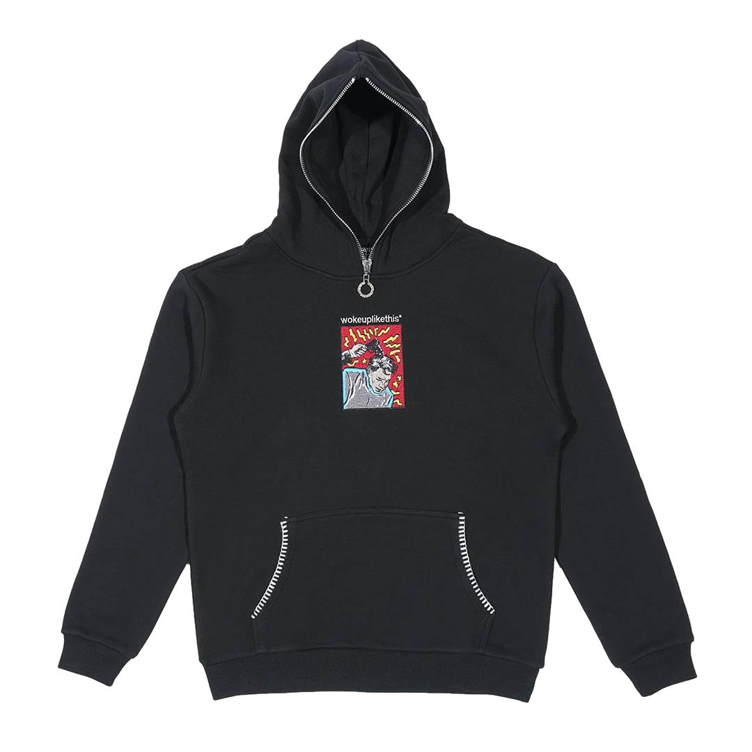 VR × RADER HOODIE / ブラック VR × RADER × SHINGEKI Hoodie / BLK Vaultroom×RADER×SHINGEKI Hoodie