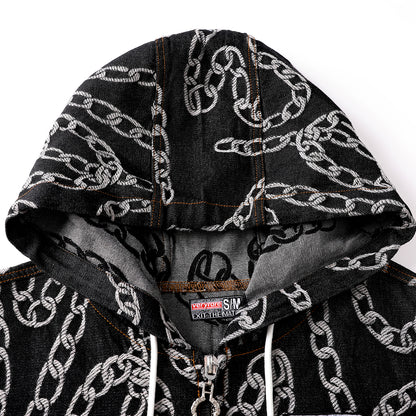 chains/ASH denim [hoodie 🔲]