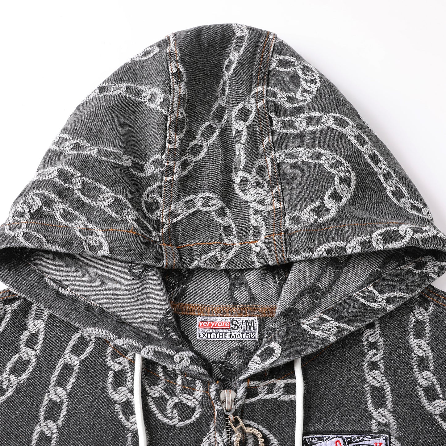 chains/ASH denim [hoodie ⛓️]