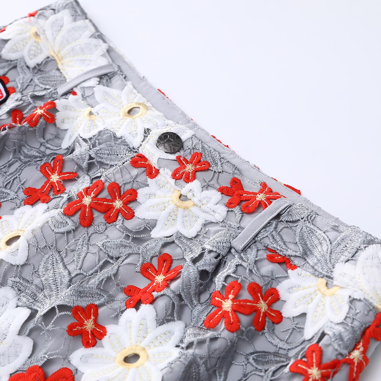 Ashen Petal Grove [guipure pants]