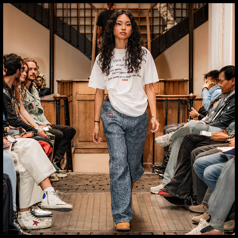 Intrecciato [denim] pants