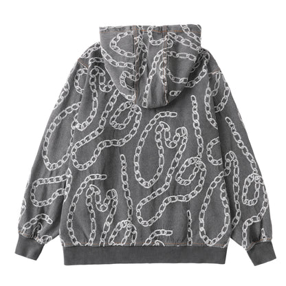 chains/ASH denim [hoodie ⛓️]