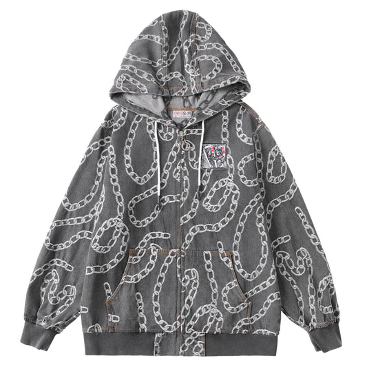 chains/ASH denim [hoodie ⛓️]