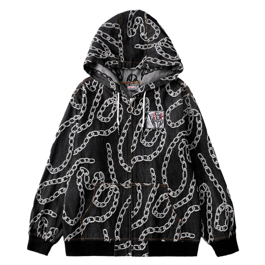 chains/ASH denim [hoodie 🔲]