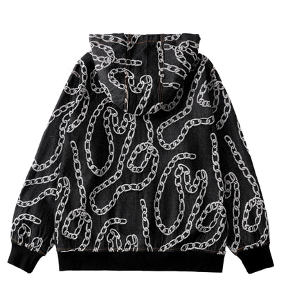 chains/ASH denim [hoodie 🔲]