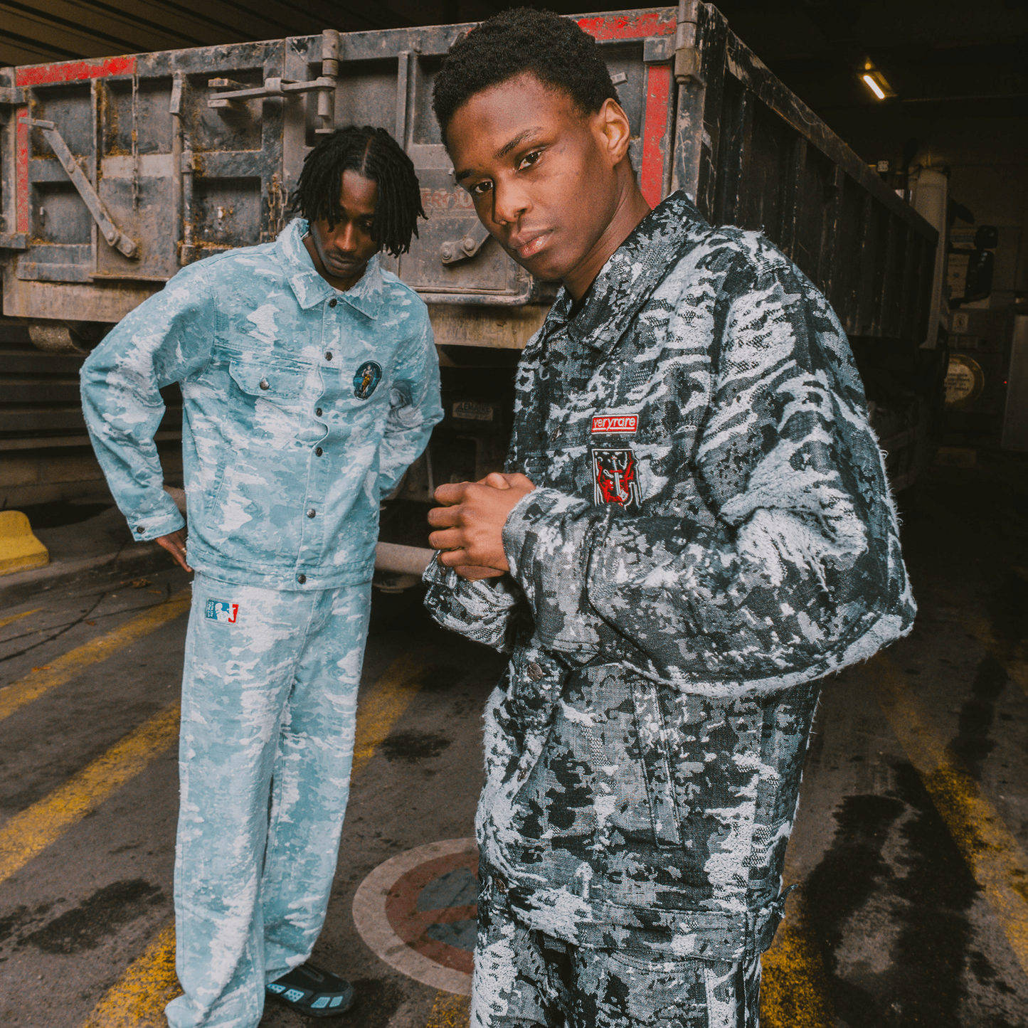 Skel/sword [denim pants]