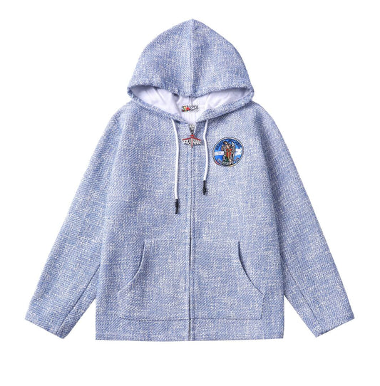 interLACE'd/tweed [hoodie]