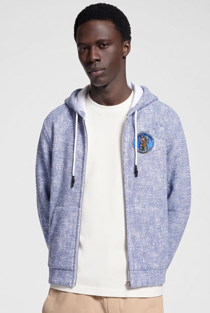 interLACE'd/tweed [hoodie]