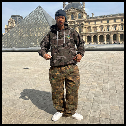 skeleton soldier/Camo [hoodie]