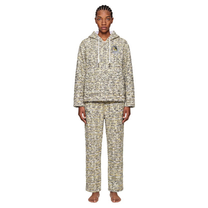 black & yellow/TWEED [hoodie]