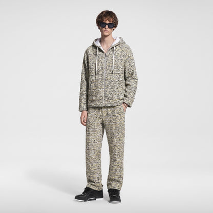 black & yellow/TWEED [hoodie]
